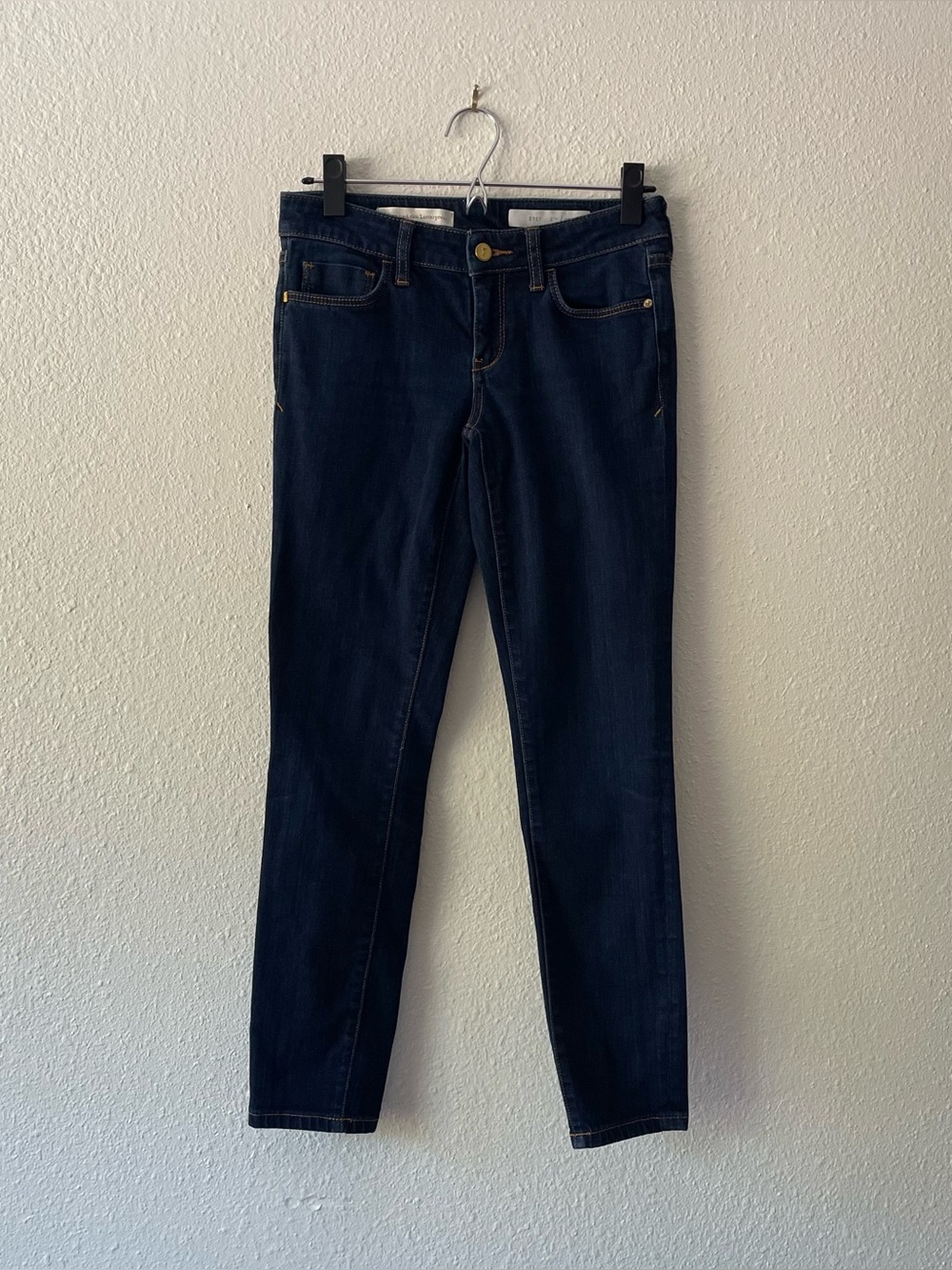 Pilcro Anthropologie STET Skinny Jeans Women’s 25 Dark Wash Stretch Denim